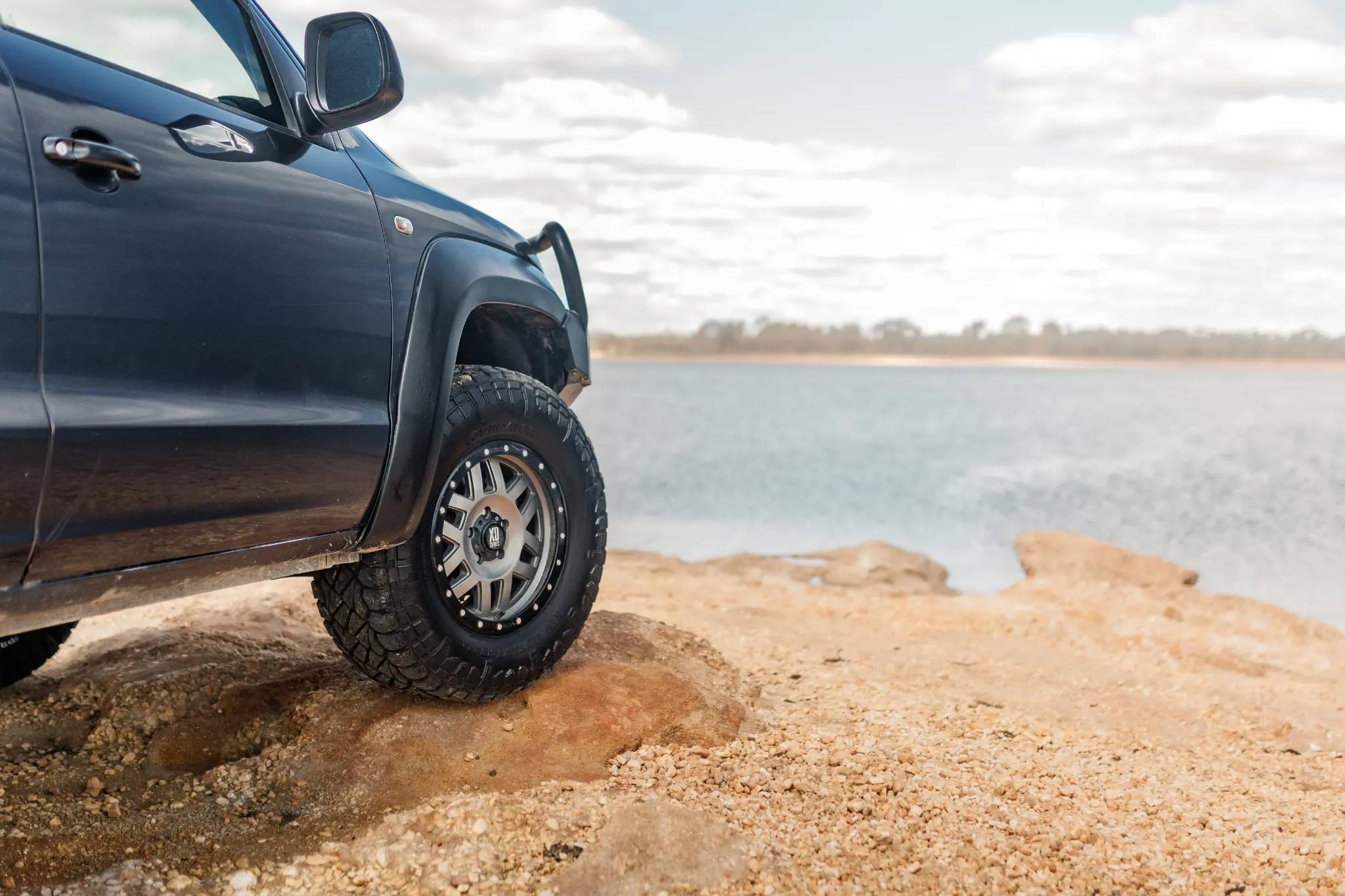VW amarok off road tyres horizontal