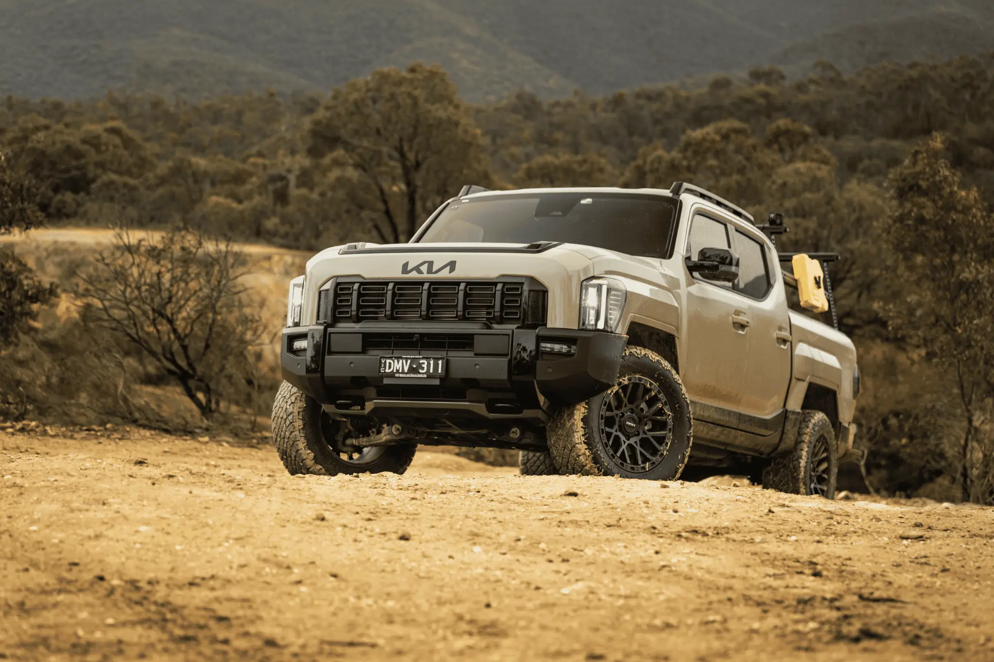 kia tasman off road tyres horizontal